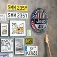 thumbnail image 5 of American Art Decor Licensed Jeep 4 X 4 Dome Metal Sign (15") - Room Decor for Bar, Man Cave, Garage, Game Room & More, 5 of 5