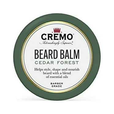 Cremo Styling Beard Balm, Forest Blend, Nourishes, Shapes And Moisturizes All Lengths Of Facial Hair, 2 Ounce (Packaging May Vary)