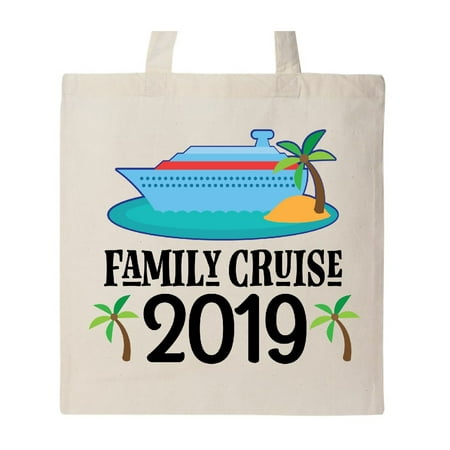 Family Cruise 2019 Vacation Tote Bag Natural One (Best Tote Handbags 2019)