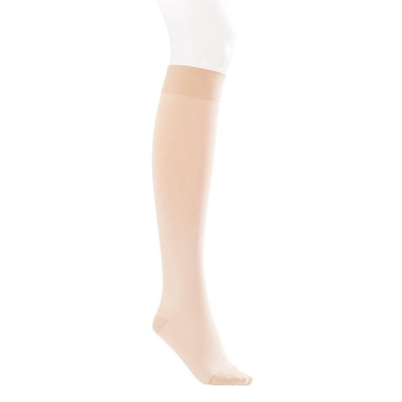 JOBST Women's Opaque Softfit Knee High 20-30 mmHg Closed Toe - Natural X-Large