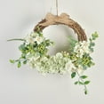 thumbnail image 3 of Corona artificial, anillo para puerta de boda, adornos para fotografía al aire libre, accesorios para boda, flores de seda, flores falsas, decoración de ventanas, arte floral, 3 of 5