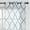 Navy, variant on Kate Aurora 2 Pack Shabby Trellis Semi Sheer Clover Grommet Top Curtains - Assorted Colors
