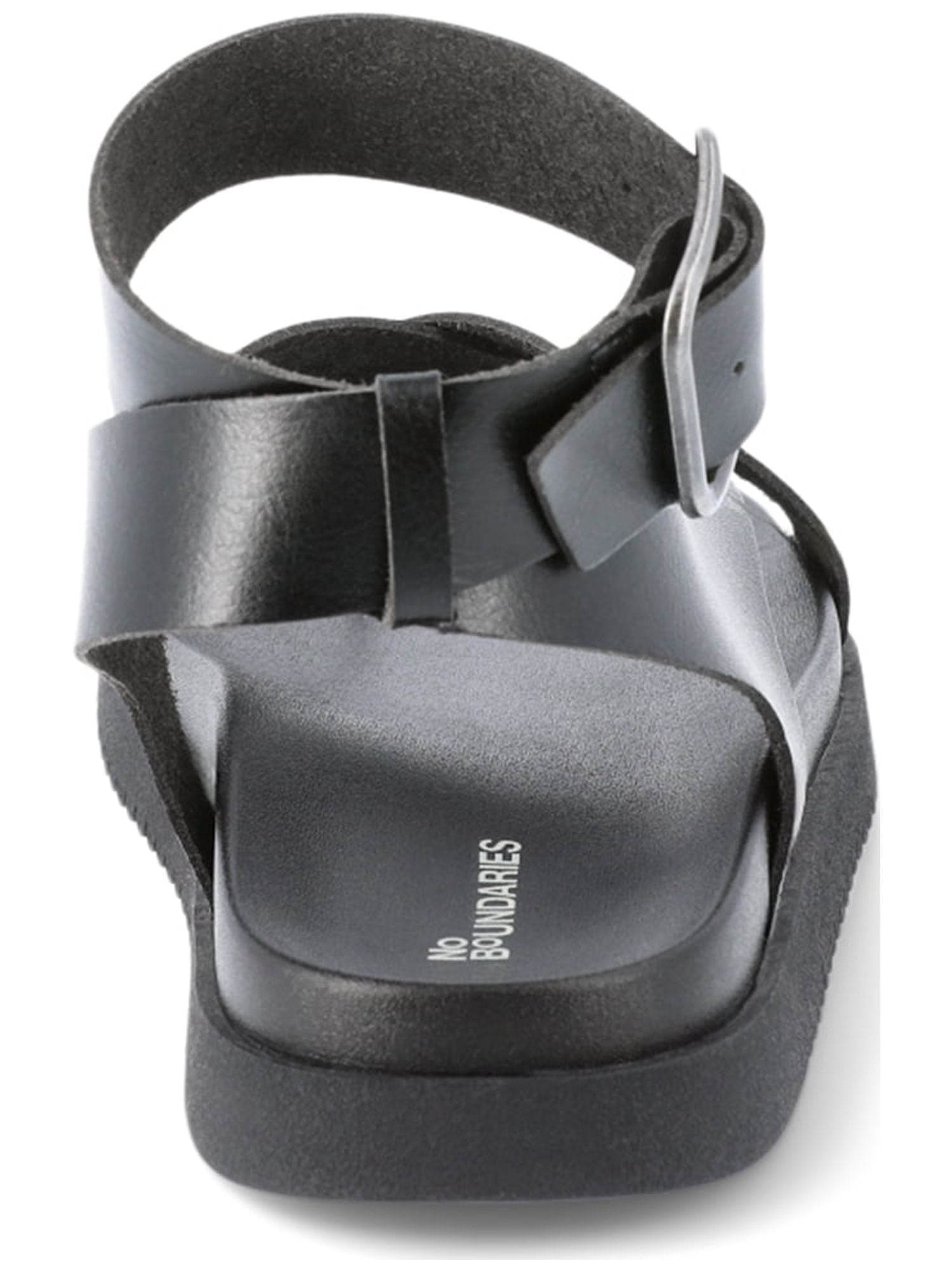 No Boundaries Women's X-Strap Toe Loop Sandals