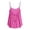 Hot Pink, variant on lnmuld Girls Solid Color Summer Spaghetti Strap Camisole, Sleeveless Backless Flowy Loose Top Size:14-15 Years