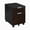 Black / American Rustic Pine Softwood, variant on Desky Minimal Filing Cabinet - Black / Black Laminate