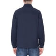 thumbnail image 4 of BC Clothing Men’s Bonded Fleece Lined Body Lined Quarter Zip Pullover Top (Blue, Large), 4 of 6