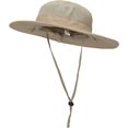 thumbnail image 2 of Sombrero para El sol Brillar Protección UPF 50 Impermeable Caqui, 2 of 5