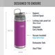 thumbnail image 2 of Botella de agua THERMOS ICON SERIES 700 ml de acero inoxidable Plum, 2 of 9