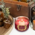 thumbnail image 6 of (3 pack) Mainstays Warm Apple Pie Scented 3-Wick Glass Jar Candle, 11.5 oz, 6 of 6