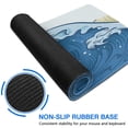 thumbnail image 6 of the Waves&nbsp;pad Mousewaterproofwashable&nbsp;for Office Home Work GamingmousepadsRubber Base Mousepad with Stitched Edges 31.5x11.8inches, 6 of 7
