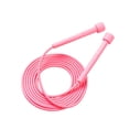 thumbnail image 1 of Cuerda para saltar de 2,7 a 2,8 m, sin enrollar, con agarre cómodo, silenciosa, para entrenamiento, fitness, parque infantil, entrenamiento en casa. rosa, 1 of 8