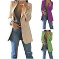 thumbnail image 7 of UPPADA Blazer Jackets for Women Plus Size Business Casual Long Blazers Work Office Open Front Long Sleeve Cardigan Coats Tops Womens Blazers for Work Professional Vestidos Casuales Para Mujer, 7 of 7