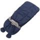 thumbnail image 5 of Saco de dormir universal suave para bebé, manta gruesa con cojín para cochecito de bebé, para invierno y exteriores, color azul marino, 5 of 14