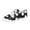 Black, variant on Willtoo Women Sneakers Slip On Low Top Canvas Casual Classic Comfort Flat Fashion Sneakers Printed Play Sneakers Lightweight Comfortable Sport Walking Shoe