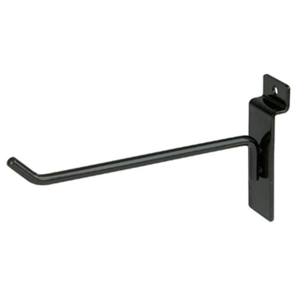 Econoco EBL-H6 6 in. Deluxe Hook, Black - Semigloss Pack of 96