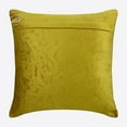 thumbnail image 3 of The HomeCentric Pillow Case Zipper, Chartreuse Pillow Shams, Damask Sparkly Charcoal Grey Beads Pillow Shams, Pack of 2, 24x24 inch (60x60 cm) Pillow Sham, Square Velvet Shams, Floral - Lord Medusa, 3 of 3
