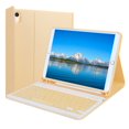 thumbnail image 1 of Keyboard Case for iPad 6th Generation(2018)  iPad 5th Gen(2017)  iPad Air 2  iPad Air  iPad Pro 9.7  Detachable Bluetooth Keyboard with Pencil Holder  Black, 1 of 6
