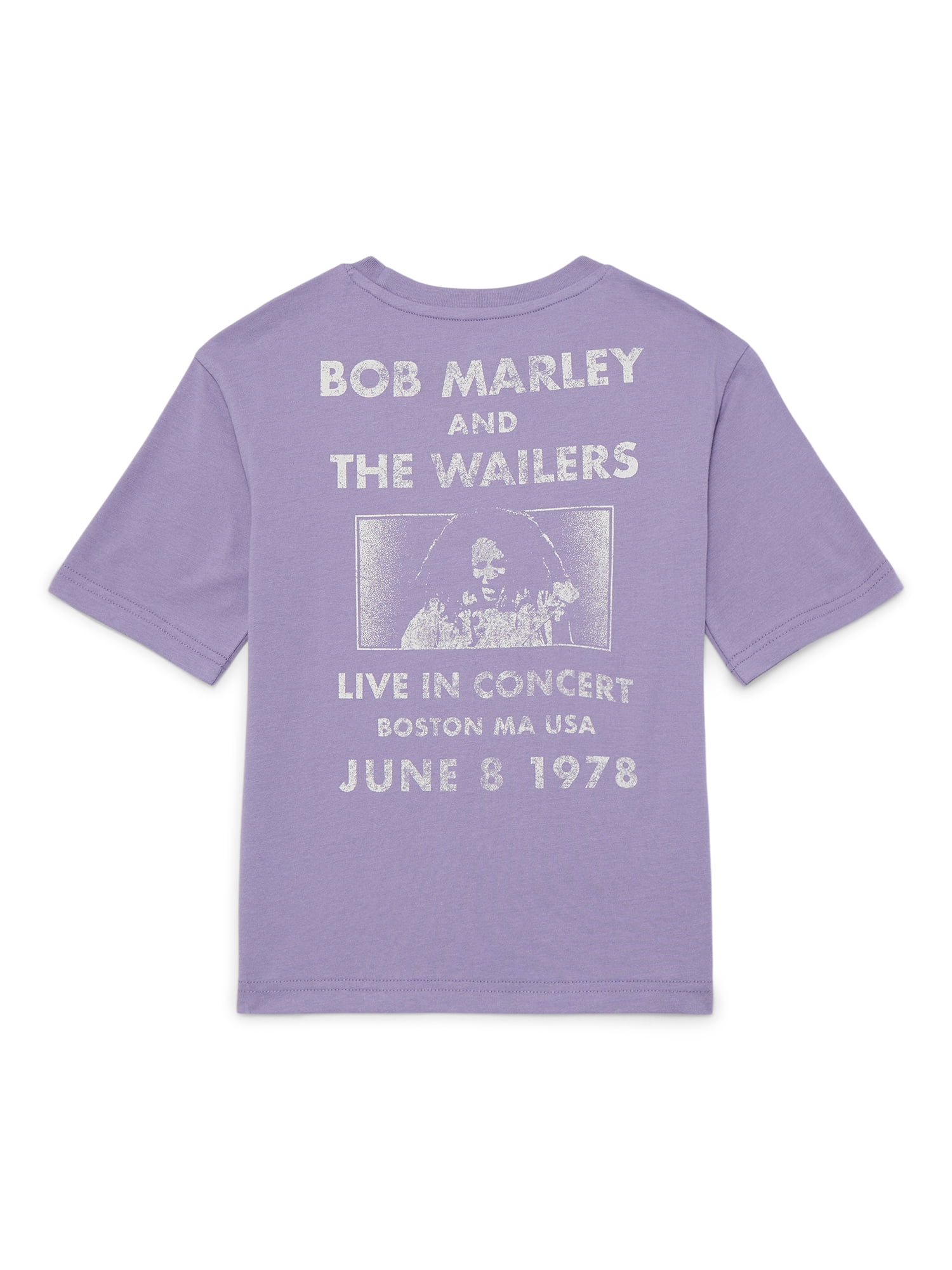 Bob Marley Boys Fashion Retro Tee with Short Sleeves, Sizes 4-18