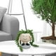 thumbnail image 5 of ¡Aprovecha las Ofertas!, Maceta con forma de hombrecito sonriente de Biye, bonita y carnosa, para jardín, patio, diseño de plantas, macetas Akmoler, 5 of 7