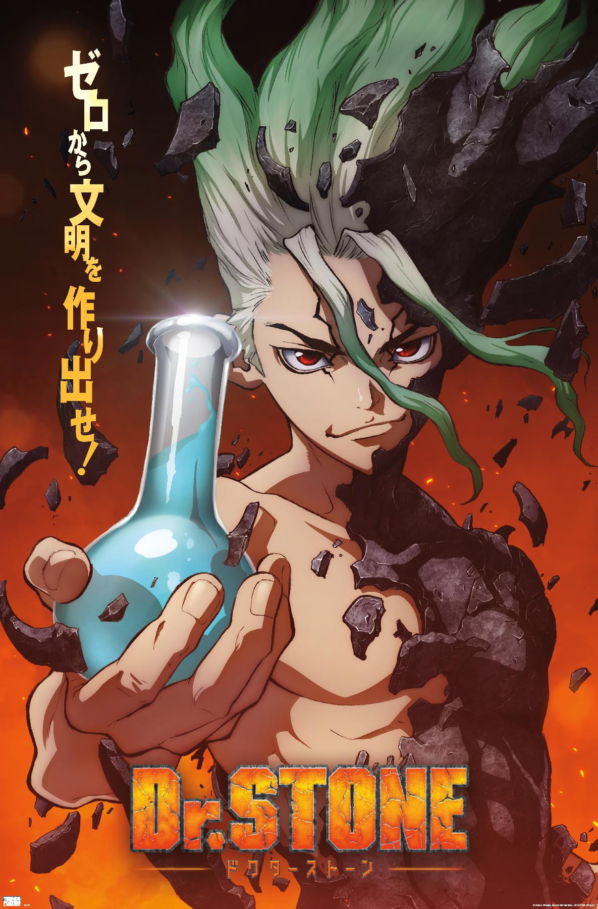 Dr Stone One Sheet Wall Poster 14 725 X 22 375 Walmart Com