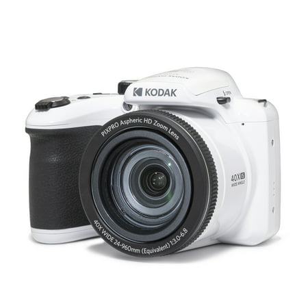 Kodak PIXPRO AZ405 20.7 Megapixel Compact Camera, White