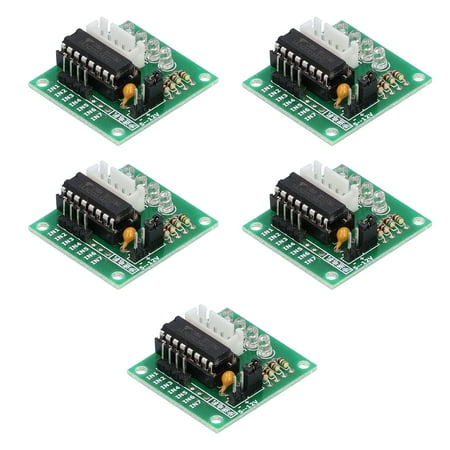 

ULN2003 Stepper Motor Driver Chip Board Stepping Module Stepping Module for 4 Phase (5Pcs)