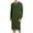 Army Green, variant on OGLCCG Men's Long Nightshirt Sleepwear Robe Knee Length Loose Fit Crewneck Long Sleeve Loungewear Comfort Soft Loose Pajama Sleep Shirt