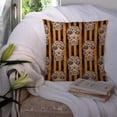 thumbnail image 3 of Carolines Treasures BB7527PW1414 Watecolor Halloween Day of the Dead Head Fabric Decorative Pillow  14Hx14W multicolor, 3 of 4