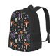 thumbnail image 1 of Fotbe Mushrooms Mochila para Hombre y Mujer - Tela Oxford 600D Resistente - Mochila Impermeable de Gran Capacidad para Escuela, Viajes y Senderismo, 1 of 6