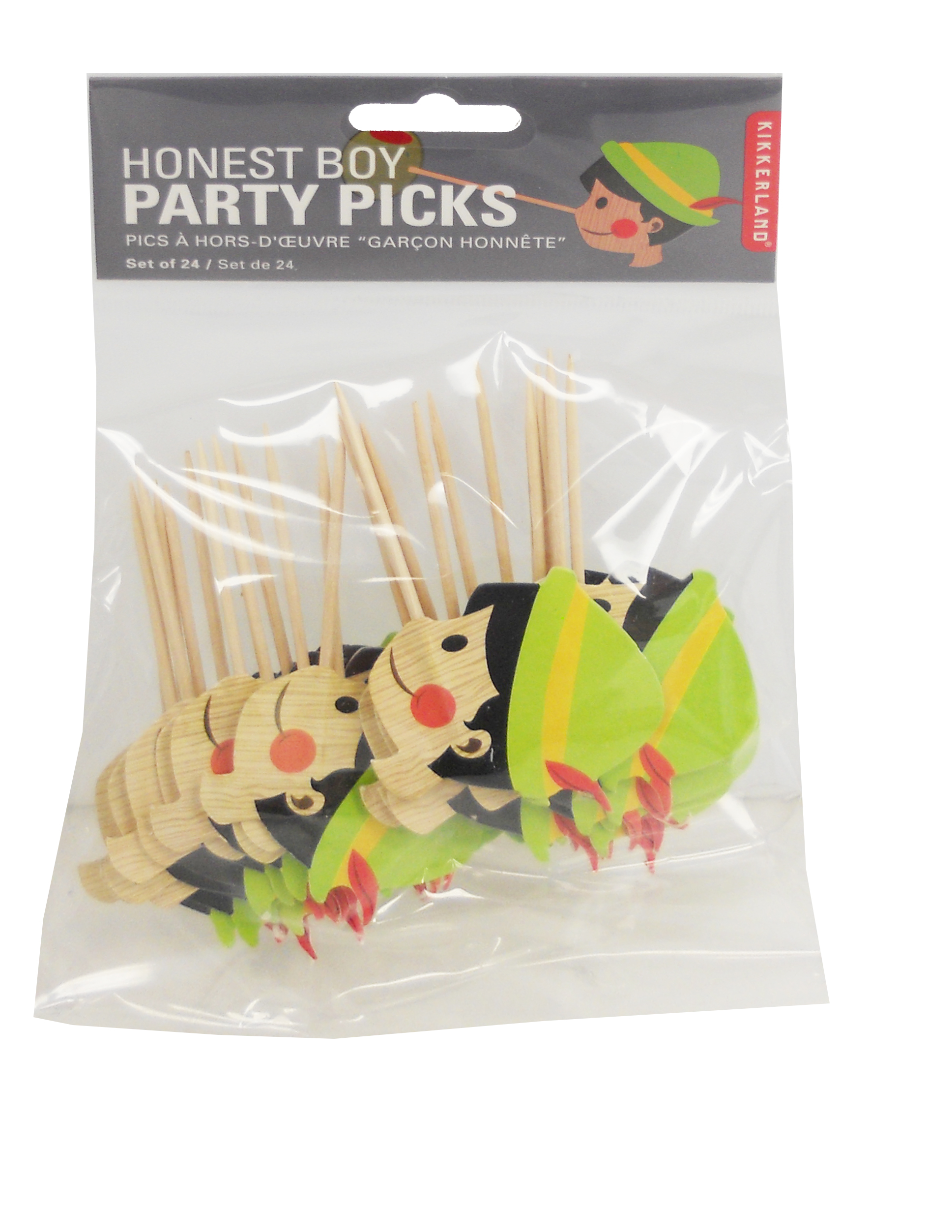 Kikkerland Honest Boy Party Picks, Pack of 24 Walmart Canada