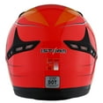 thumbnail image 5 of 1STORM MOTORCYCLE FULL FACE HELMET BIKE BOOSTER G335CLS IRON MAN RED, 5 of 6