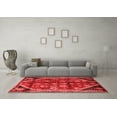 thumbnail image 3 of Ahgly Company Indoor Square Persian Red Traditional Area Rugs, 5' Square, 3 of 4