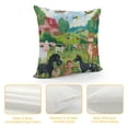 thumbnail image 4 of Orinice Birds Graphic Decorative Cushion Throw Pillow Cover for Home Couch Living Room Bed Sofa Pillowcase 1PC 12x12in, 4 of 5