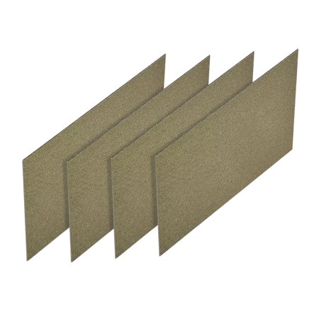 

Uxcell Microwave Oven Waveguide Cover Mica Repairing Plate Oven Sheet Board for Kitchen 150x100x0.4mm Pack of 4