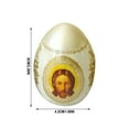 thumbnail image 3 of Taotanxi Religious Gifts Decorative Egg Wraps Russian Icons 6 Pcs In Pack, 3 of 6