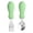 Green, variant on 2 Pcs Utensils Forks and Spoons Silverware Set, Stainless Steel Flatware with Plastic Handle Dishwasher Safe, Pink
