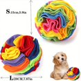 thumbnail image 1 of Snuffle Ball For Dogs Interactive Toys, Training And Stress Relief, Stimulating Puzzle Toys, 1 of 4