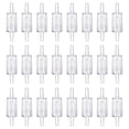 thumbnail image 1 of Uxcell 24-Pack Válvula de Aire para Acuario, Accesorios de Bomba de Aire de Plástico para Tanque de Peces de 3/16", Blanco Claro, 1 of 6