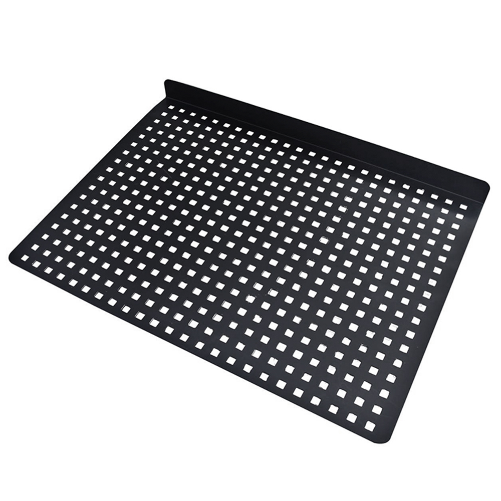 Nonstick Metal Grill Pan with Holes for Outdoor Grill Topper Barbecue