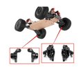 thumbnail image 4 of 1251 Rueda delantera 1252 Rueda trasera 1253 Accesorios de coche de control remoto en forma de C para Weili 144001, negro, 4 of 5