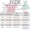 thumbnail image 3 of Zhuashum Boho Dresses For Girls 2025 6-7 Years Toddler Fly Sleeve Solid Color Round Neck Dance Party Dresses Cute Girl Clothes Green, 3 of 7