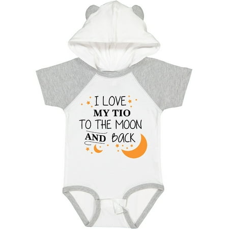 

Inktastic I Love My Tio to the Moon and Back Gift Baby Boy or Baby Girl Bodysuit