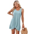 thumbnail image 4 of Trajes de baño Cover Up BKRIVE 2025 para mujer, talla M, color azul, 4 of 5