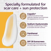 Mederma Scar Cream Plus SPF 30, Sunscreen, Protects Scars from Sun Damage, 0.7 Ounce