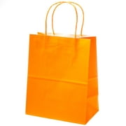 Medium Orange Kraft Gift Bags