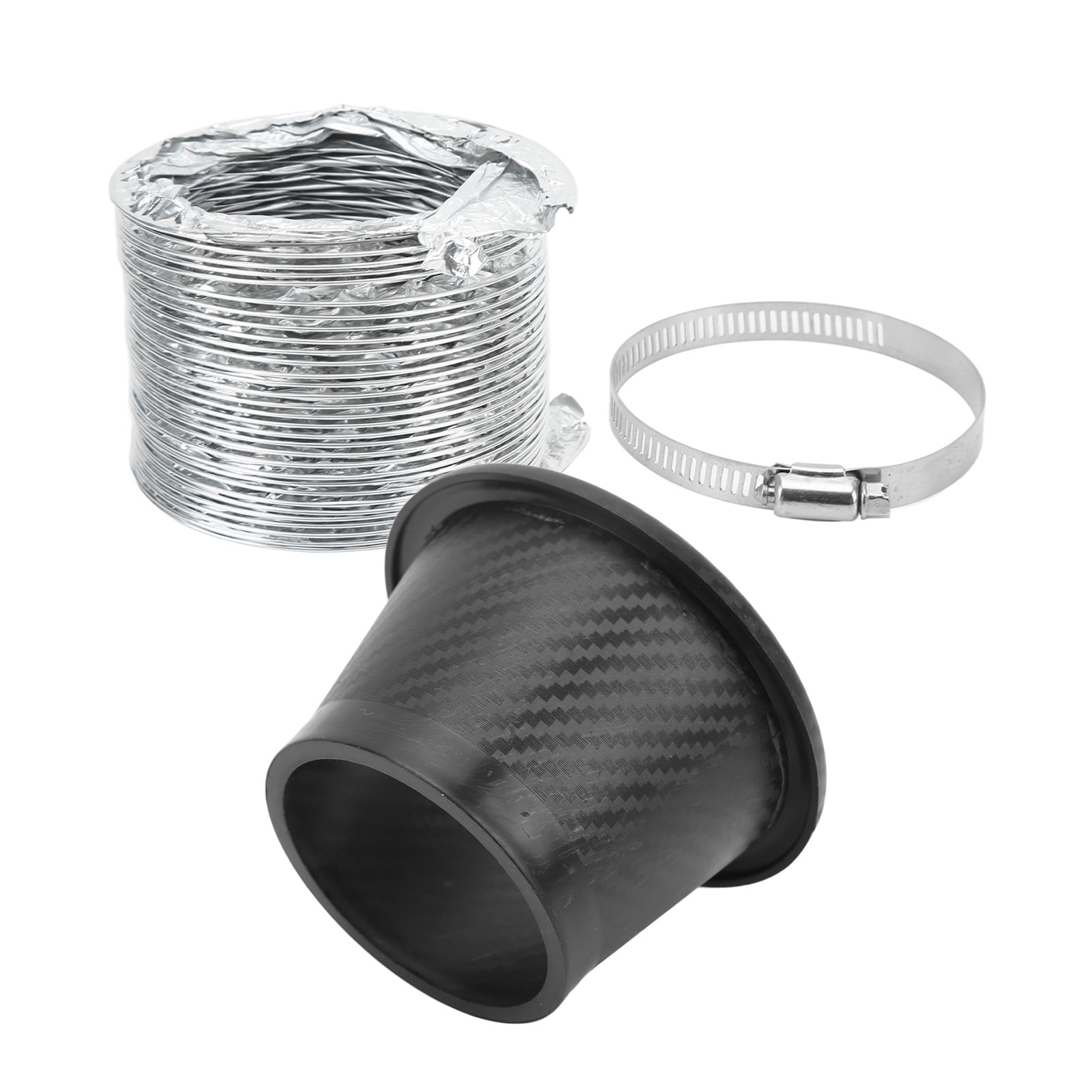 Inlet Pipe Funnel Kit Front Bumper Air Intake Pipe Front Bumper Air