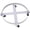 Silver + Steel#8, variant on Drum Dolly for 55 Gallon Drums, Barrel Dolly with 4 Swivel Caster Wheels, Steel Frame Drum Cart with Brake for Workshops