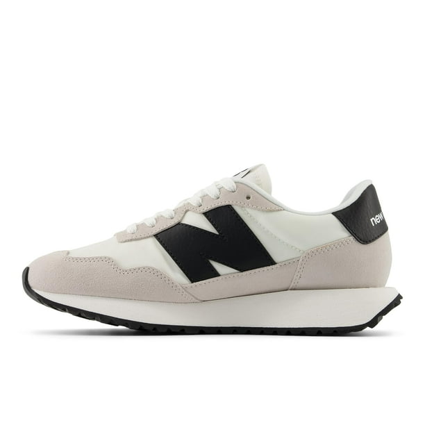 Zapatilla New Balance 237 para mujer, color negro plateado 12