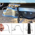 thumbnail image 4 of LAICAIW Trailer Coupler Pin, Wire Lock Pin, Shaft Locking Pin, Safety Coupler Pin, with Stainless Steel Extended Wire and Quick Release Ring (20 PCS 6mm x 56mm), 4 of 7
