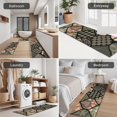 thumbnail image 5 of Pioneer Flower Floral Print Pattern Kitchen Rugs Sets Of 3,Kitchen Runner Rugs Non Skid Washable,Decorative Kitchen Floor Mats for Kitchen,Sink,Laundry,17"x30"+ 17"x47" + 17"x59", 5 of 6